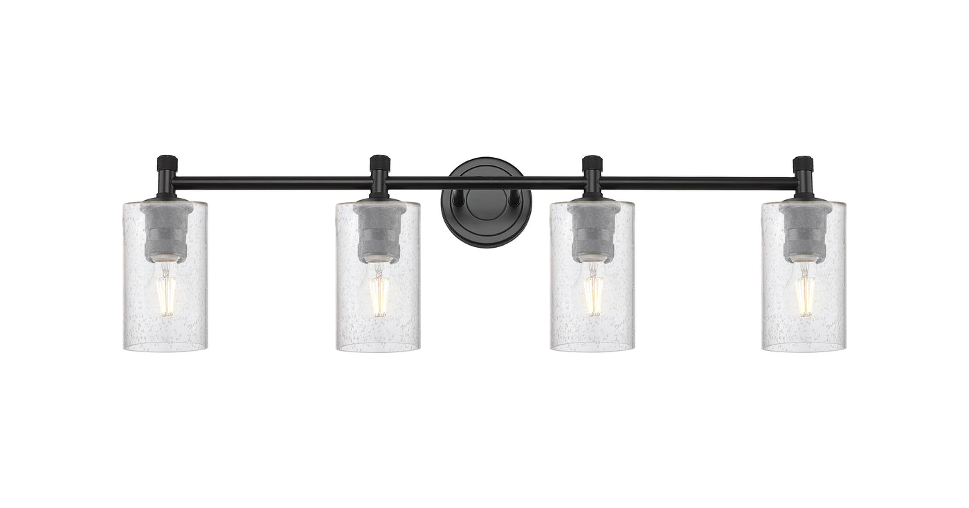 Downtown Urban Bath Vanity Light Brass Glass