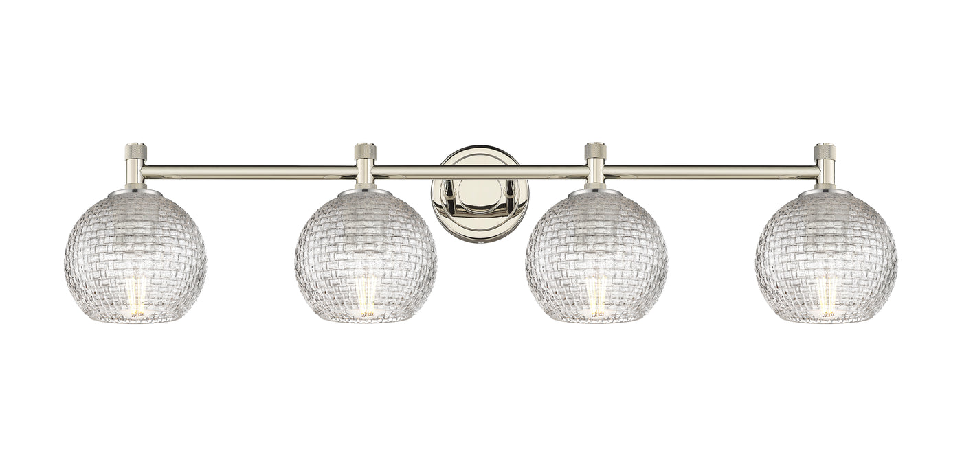Downtown Urban Bath Vanity Light Three Brass