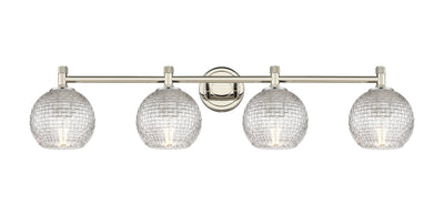 Downtown Urban Bath Vanity Light Three Brass