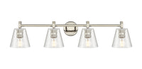 Downtown Urban Bath Vanity Light Cast Brass