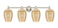 Downtown Urban Bath Vanity Light Brass Glass