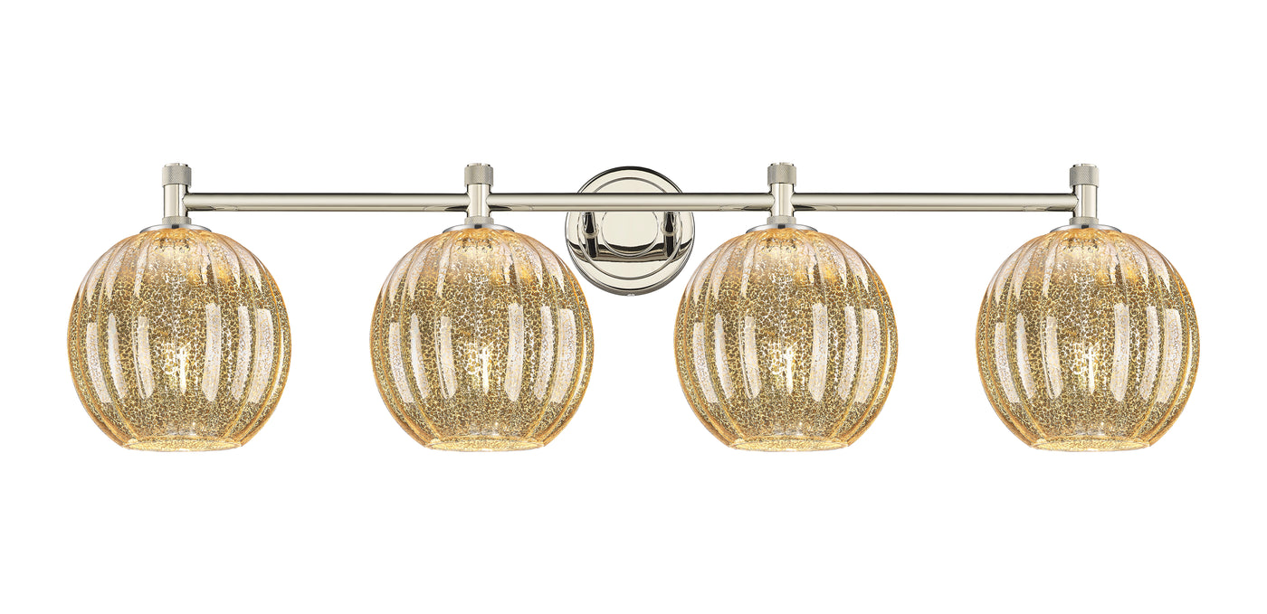 Downtown Urban Bath Vanity Light Cast Brass