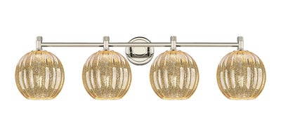 Downtown Urban Bath Vanity Light Cast Brass