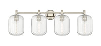 Downtown Urban Bath Vanity Light Brass Glass
