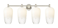 Downtown Urban Bath Vanity Light Brass Glass