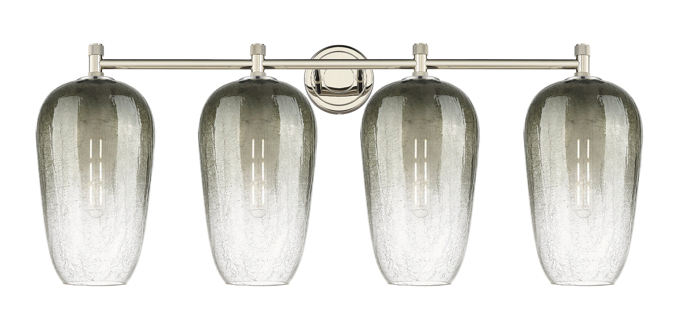 Downtown Urban Bath Vanity Light Brass Glass