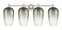Downtown Urban Bath Vanity Light Brass Glass