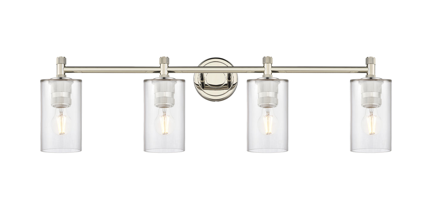 Downtown Urban Bath Vanity Light Brass Glass