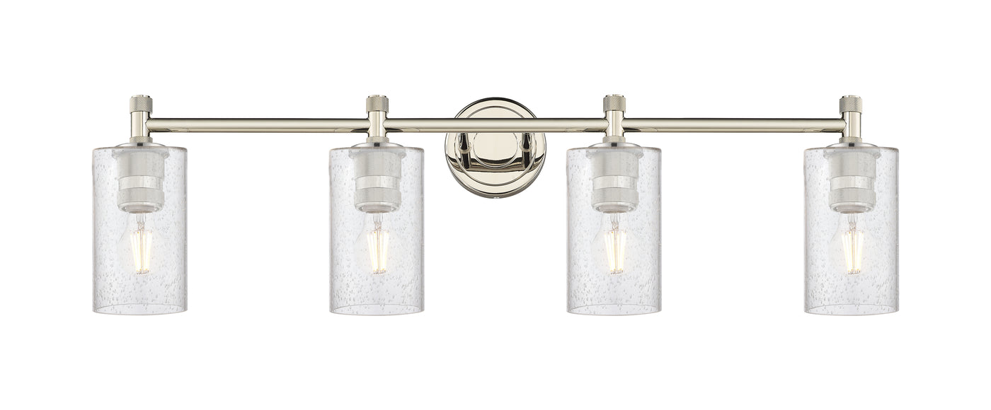 Downtown Urban Bath Vanity Light Brass Glass