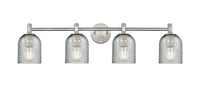 Downtown Urban Bath Vanity Light Brass Glass