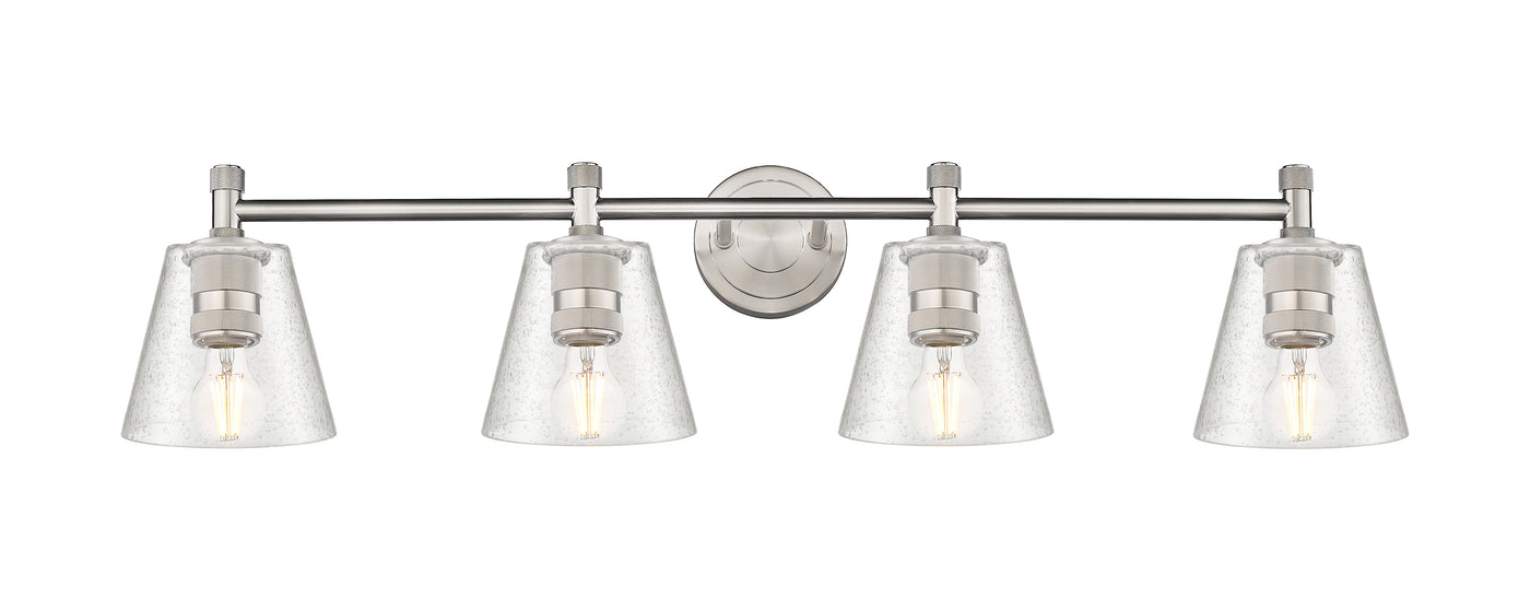 Downtown Urban Bath Vanity Light Cast Brass