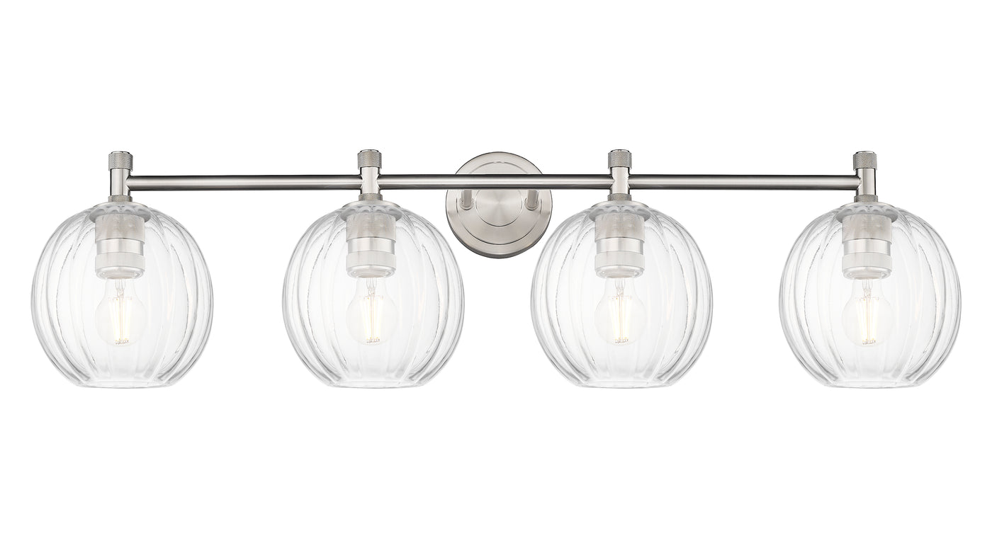 Downtown Urban Bath Vanity Light Cast Brass