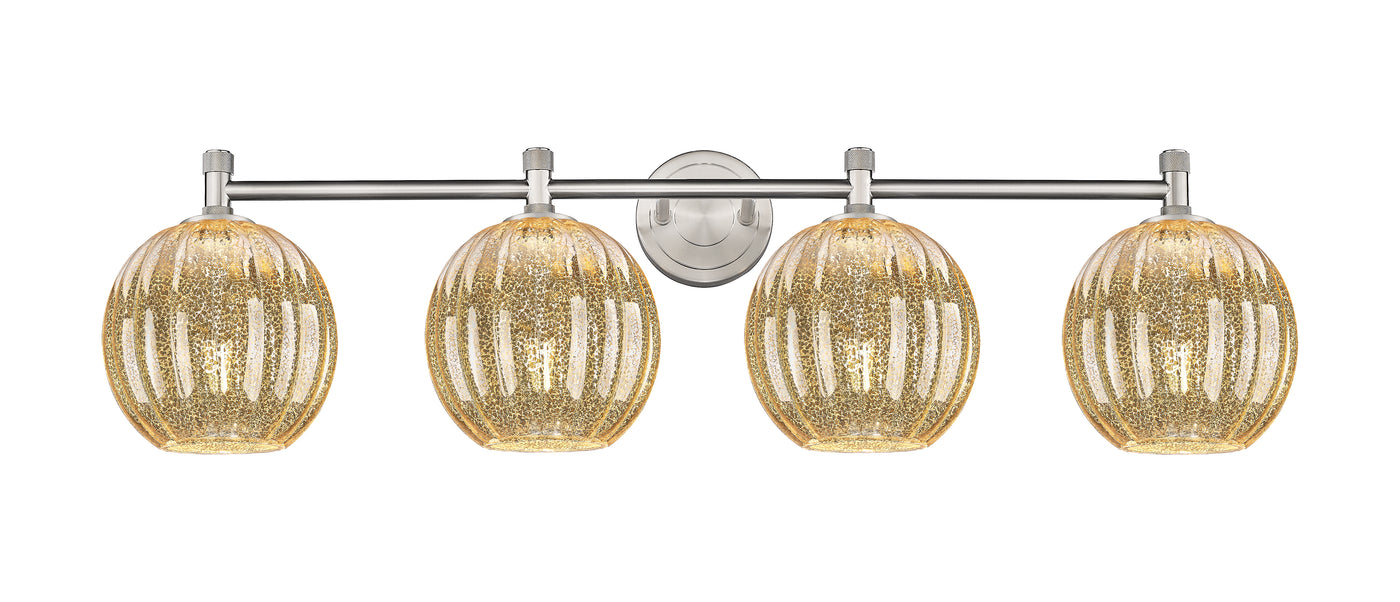 Downtown Urban Bath Vanity Light Cast Brass