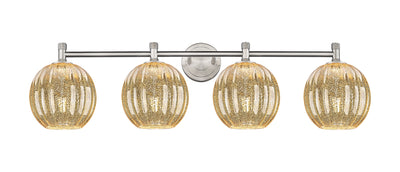 Downtown Urban Bath Vanity Light Cast Brass