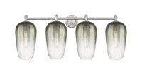 Downtown Urban Bath Vanity Light Brass Glass