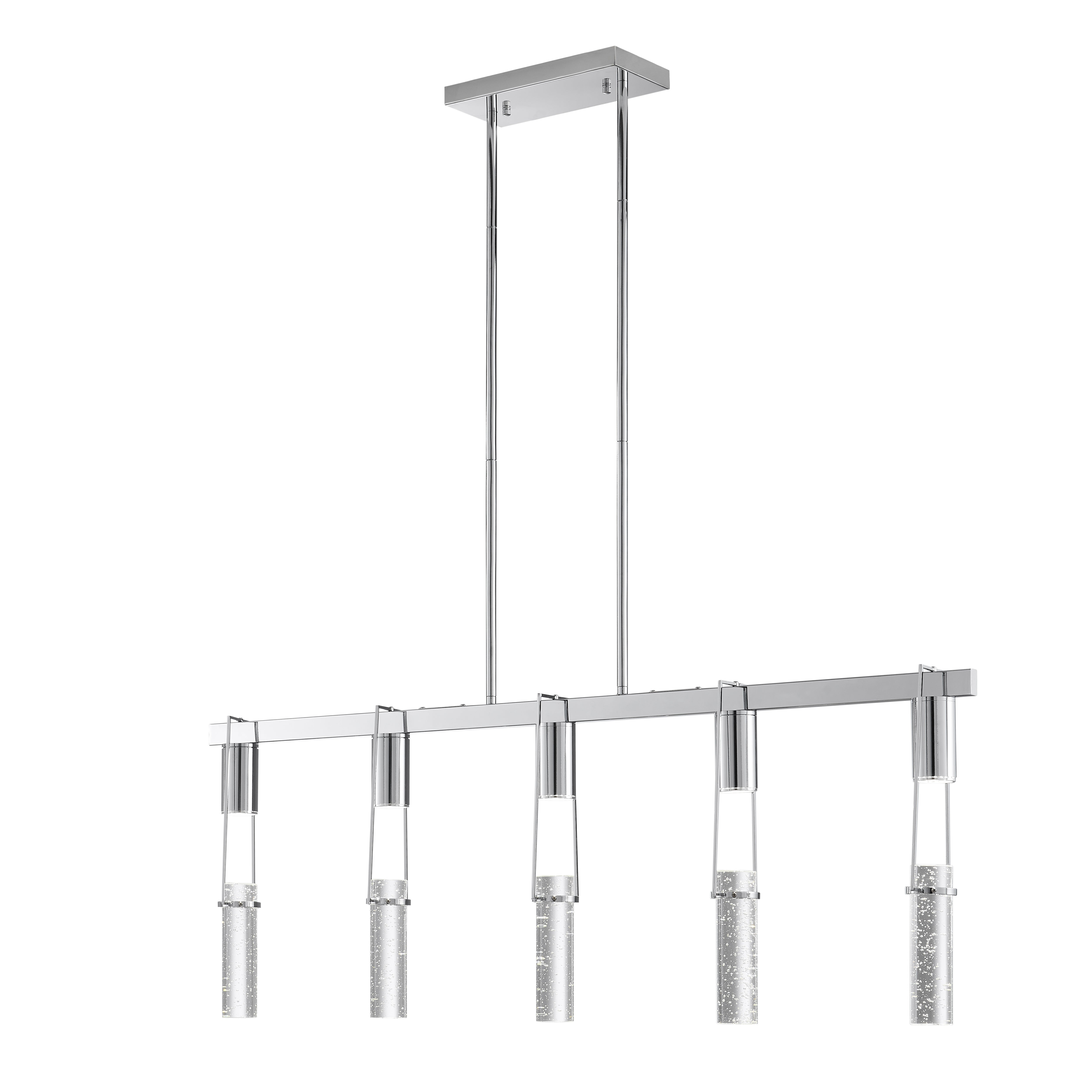 Harmony 5 Light Chandelier | Chrome
