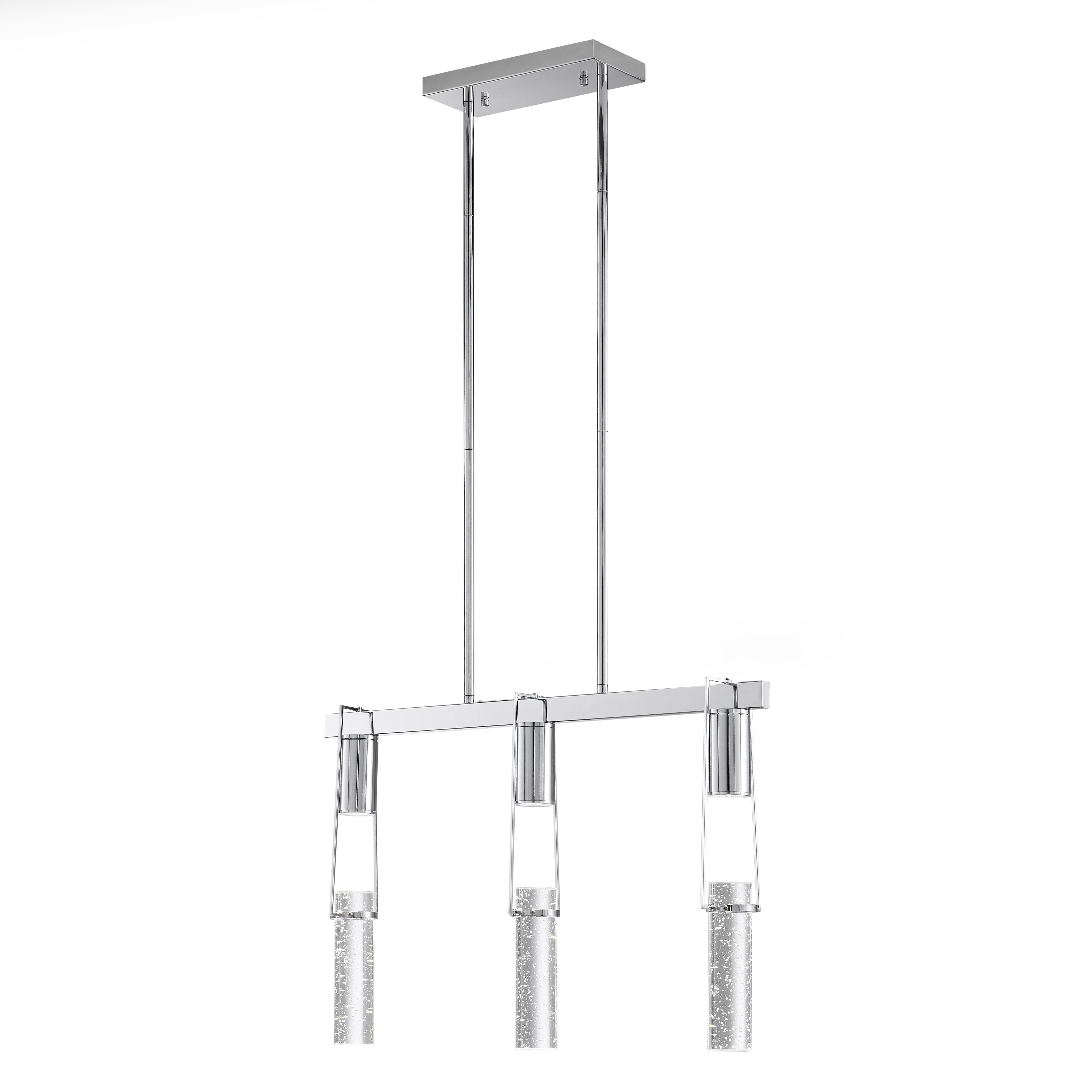 Harmony 3 Light Chandelier | Chrome
