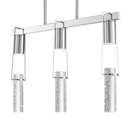 Harmony 3 Light Chandelier | Chrome