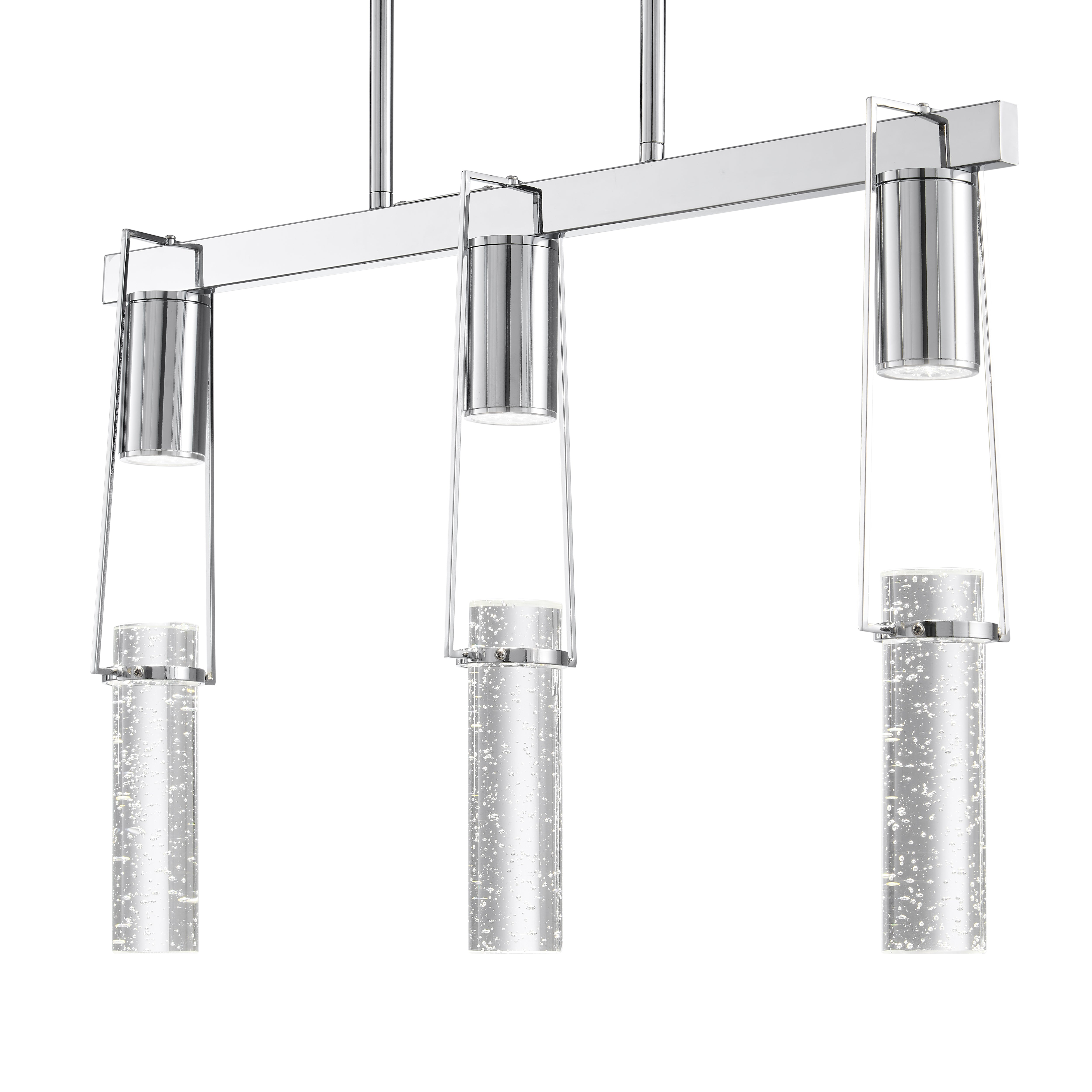 Harmony 3 Light Chandelier | Chrome