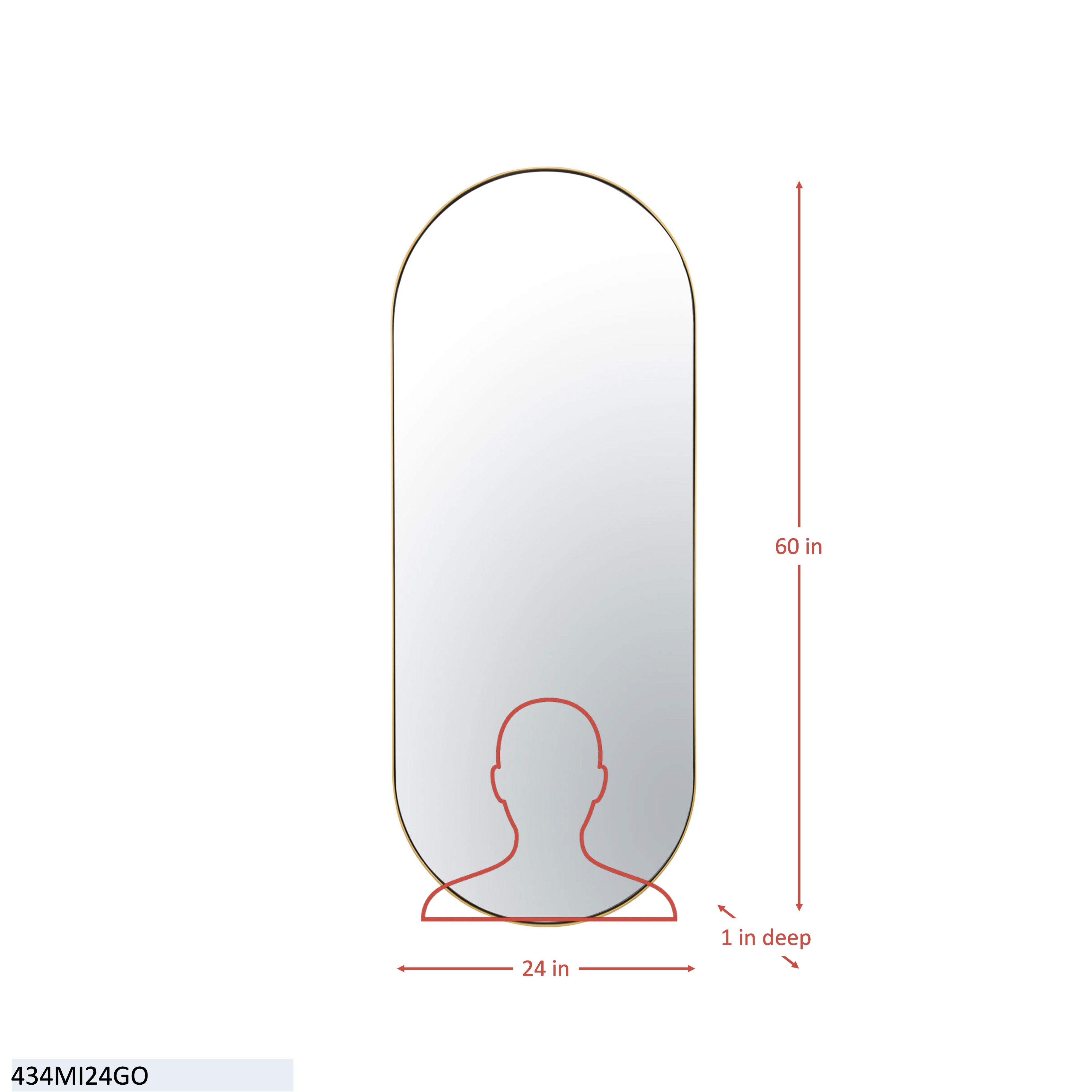 Capsule 24x60 Mirror