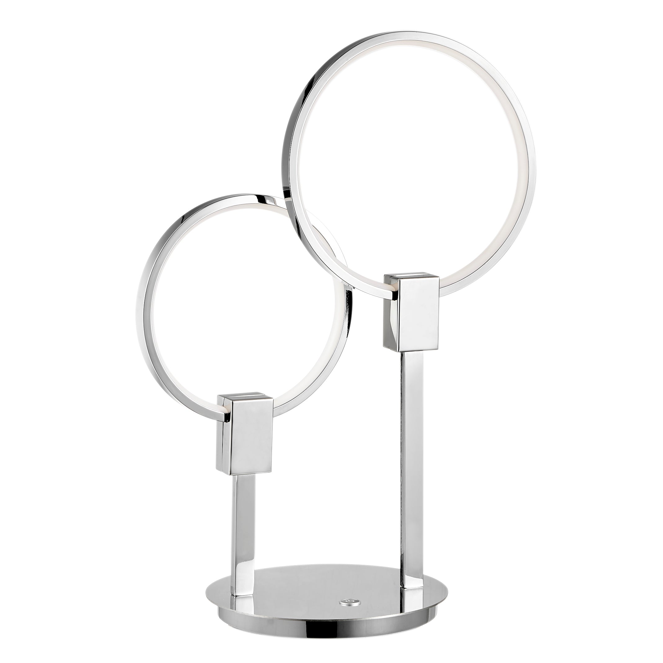 Hong Kong LED Tall Table Lamp | Chrome