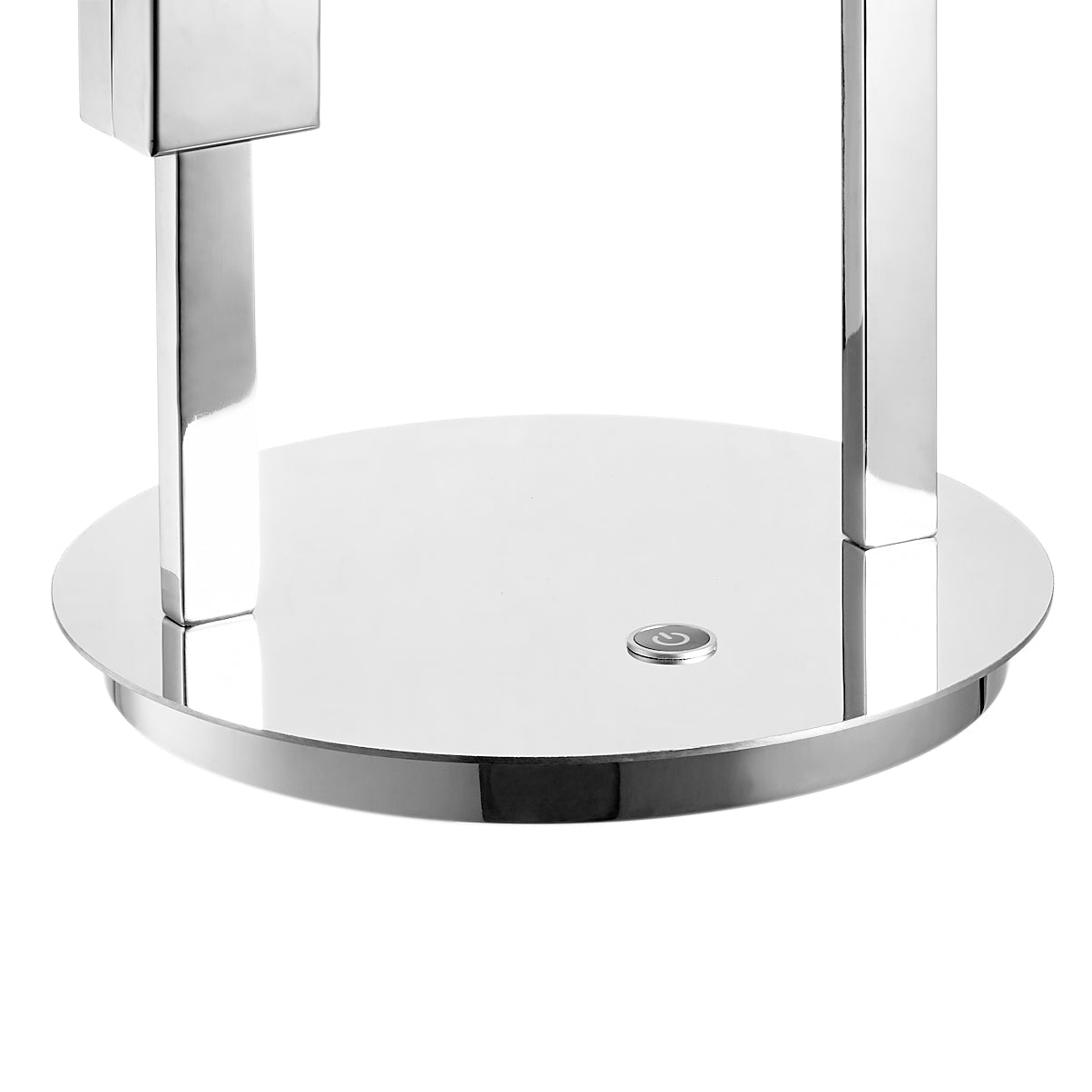 Hong Kong LED Tall Table Lamp | Chrome