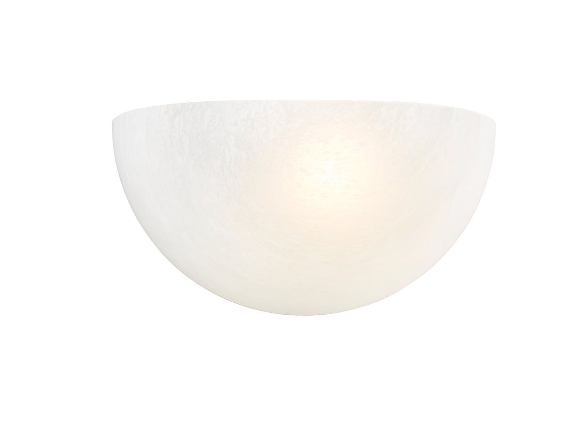 5-inch Luneer White 1-Light Wall Sconce