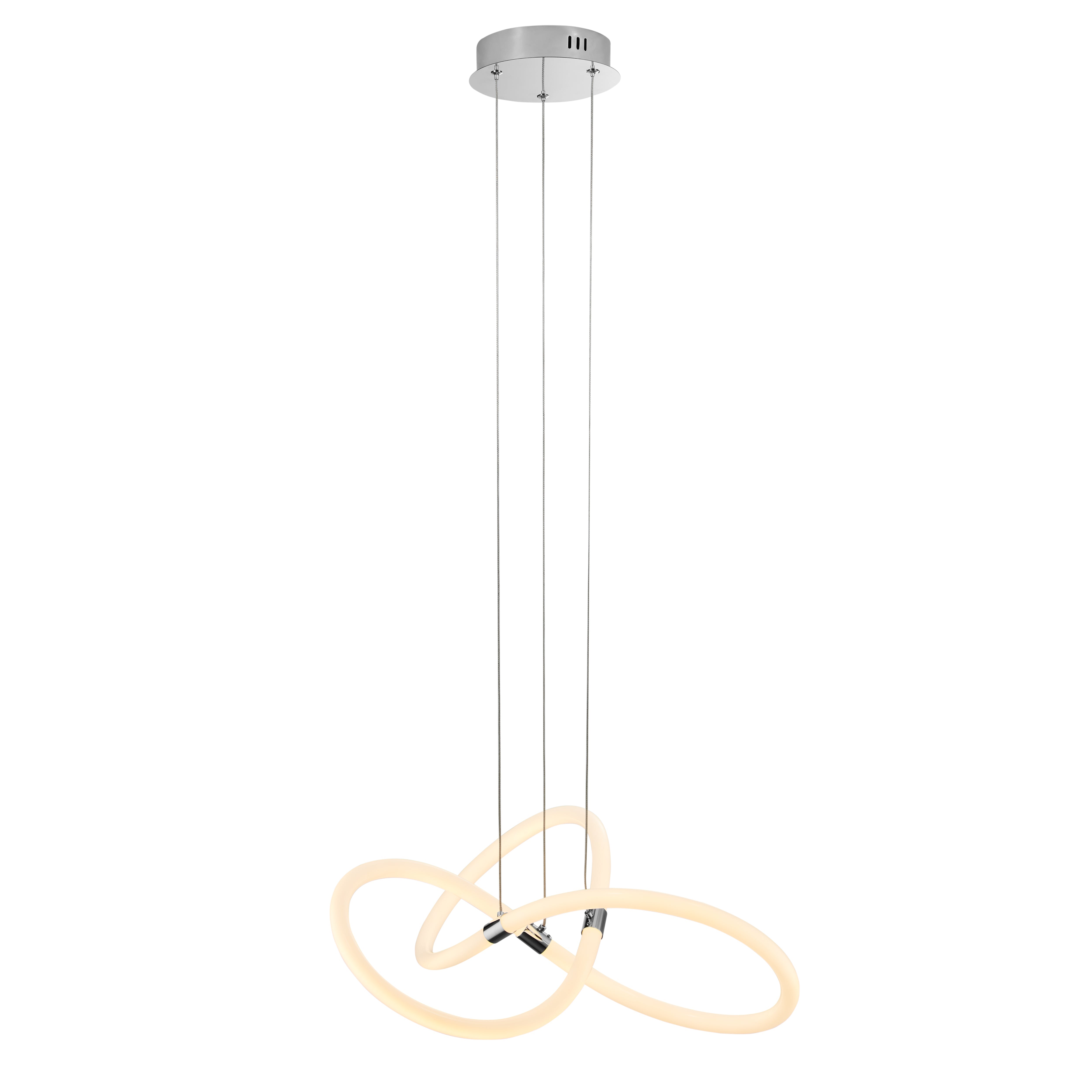 Daisy LED Adjustable Chandelier | Chrome
