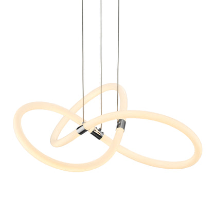 Daisy LED Adjustable Chandelier | Chrome