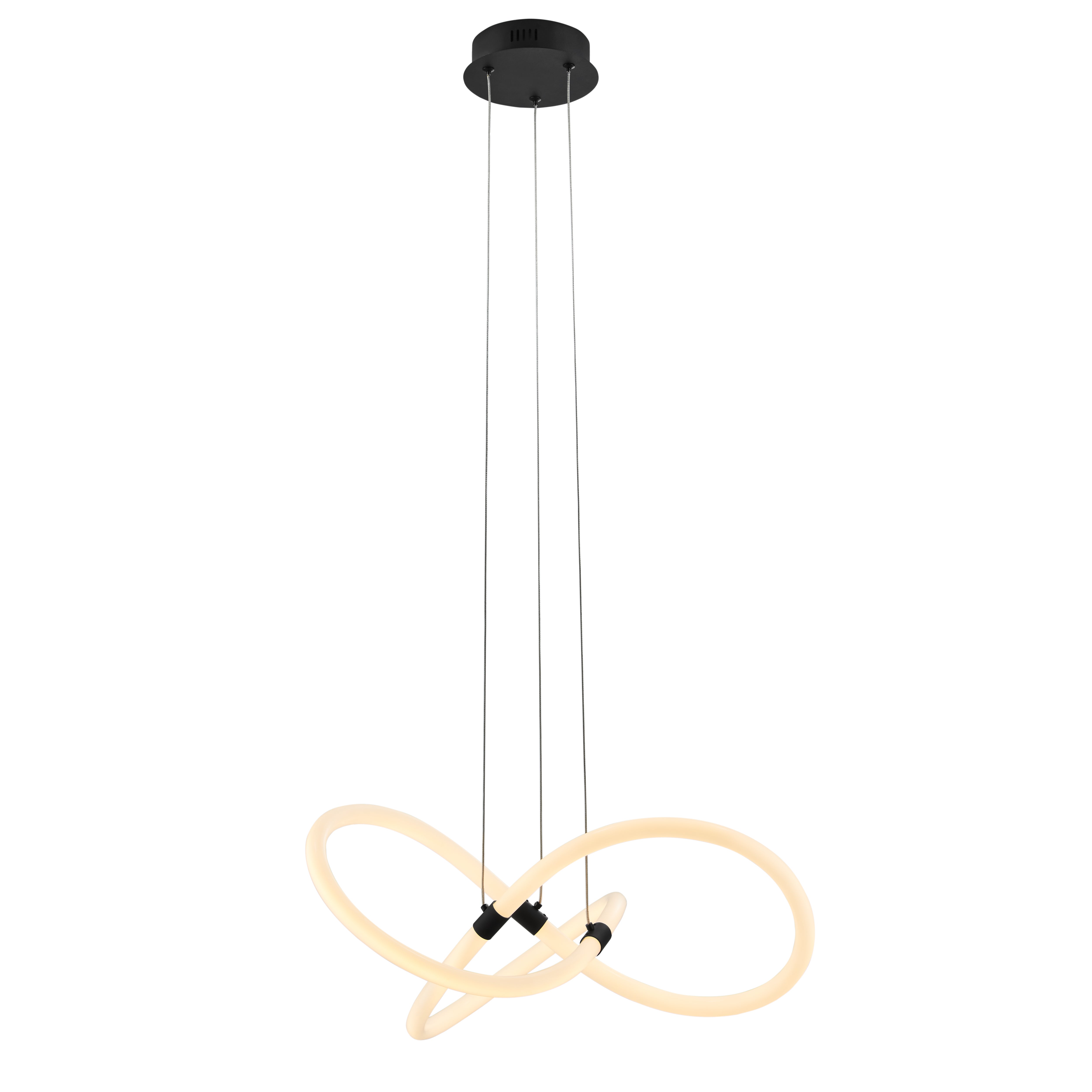 Daisy LED Adjustable Chandelier | Matte Black