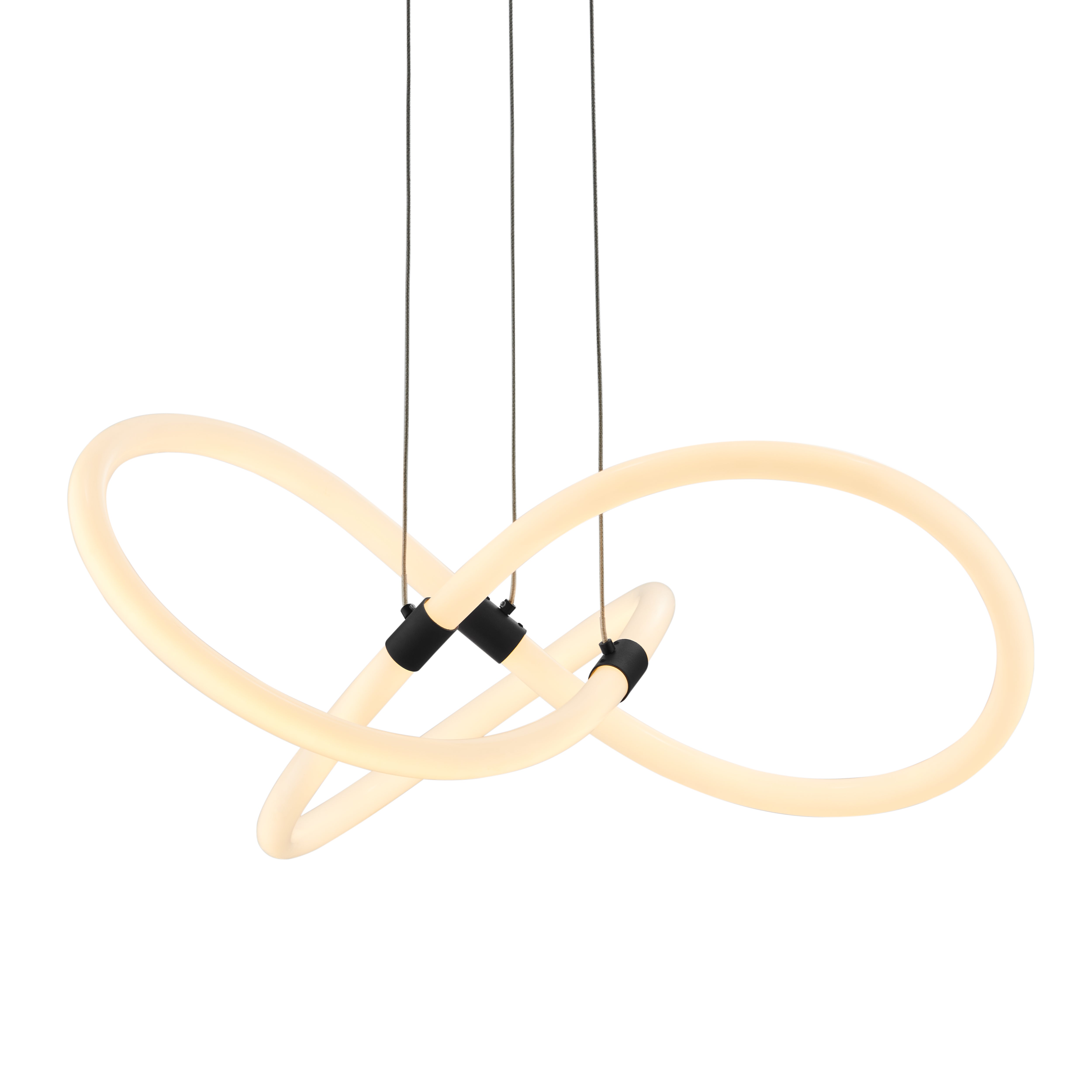 Daisy LED Adjustable Chandelier | Matte Black