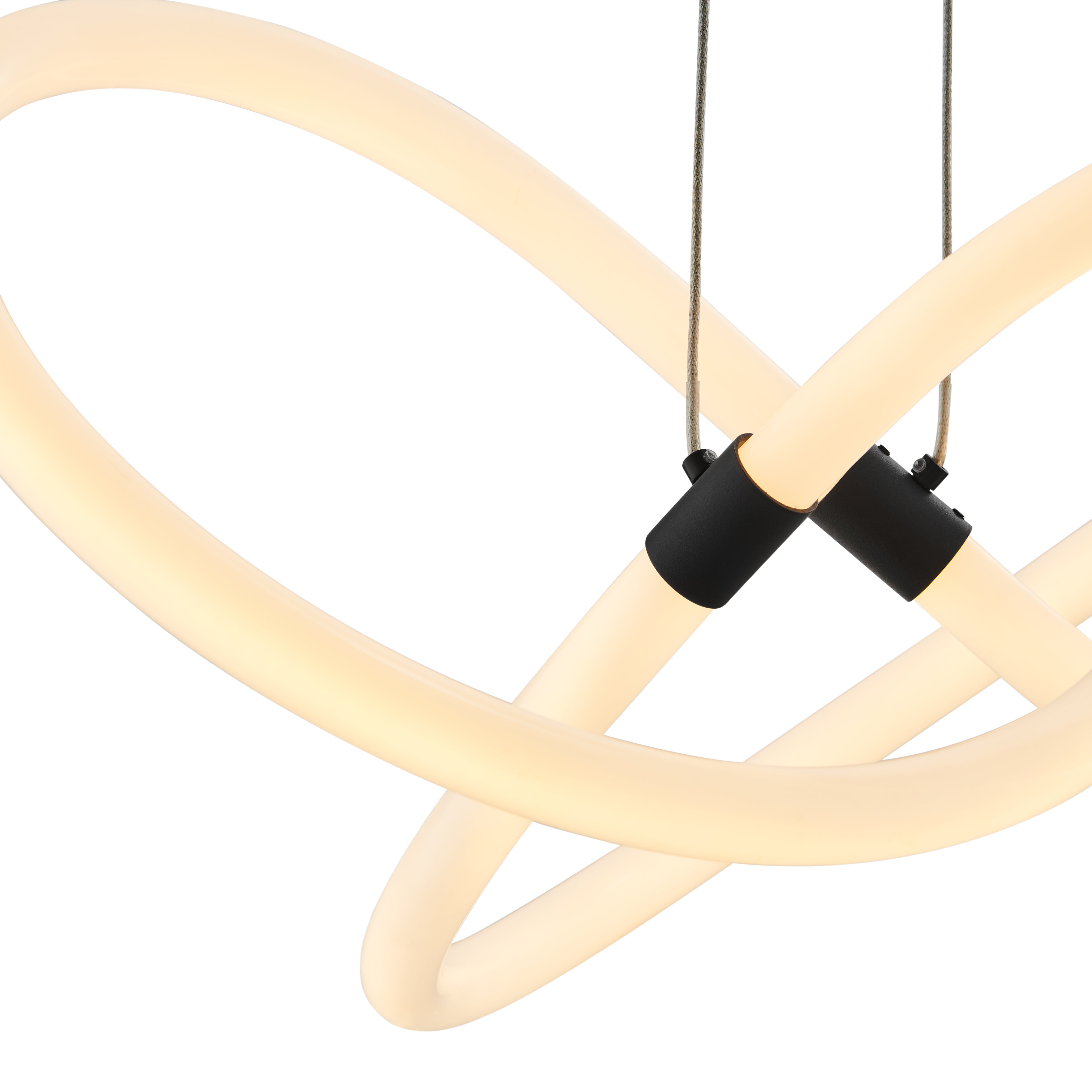 Daisy LED Adjustable Chandelier | Matte Black