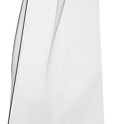Acrylic Lace Floor Lamp | Chrome