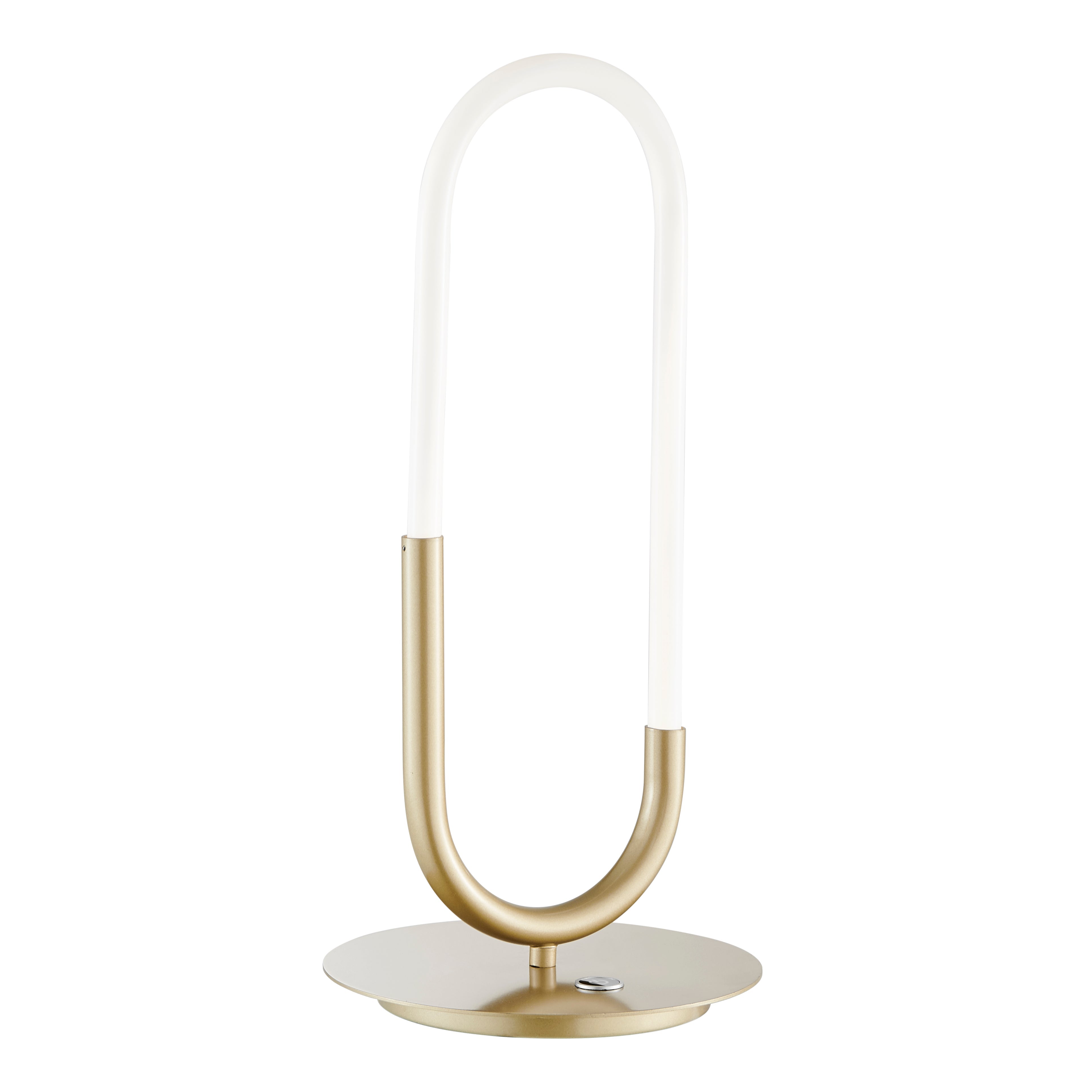 LED Single Clip Table Lamp | Sandy Gold