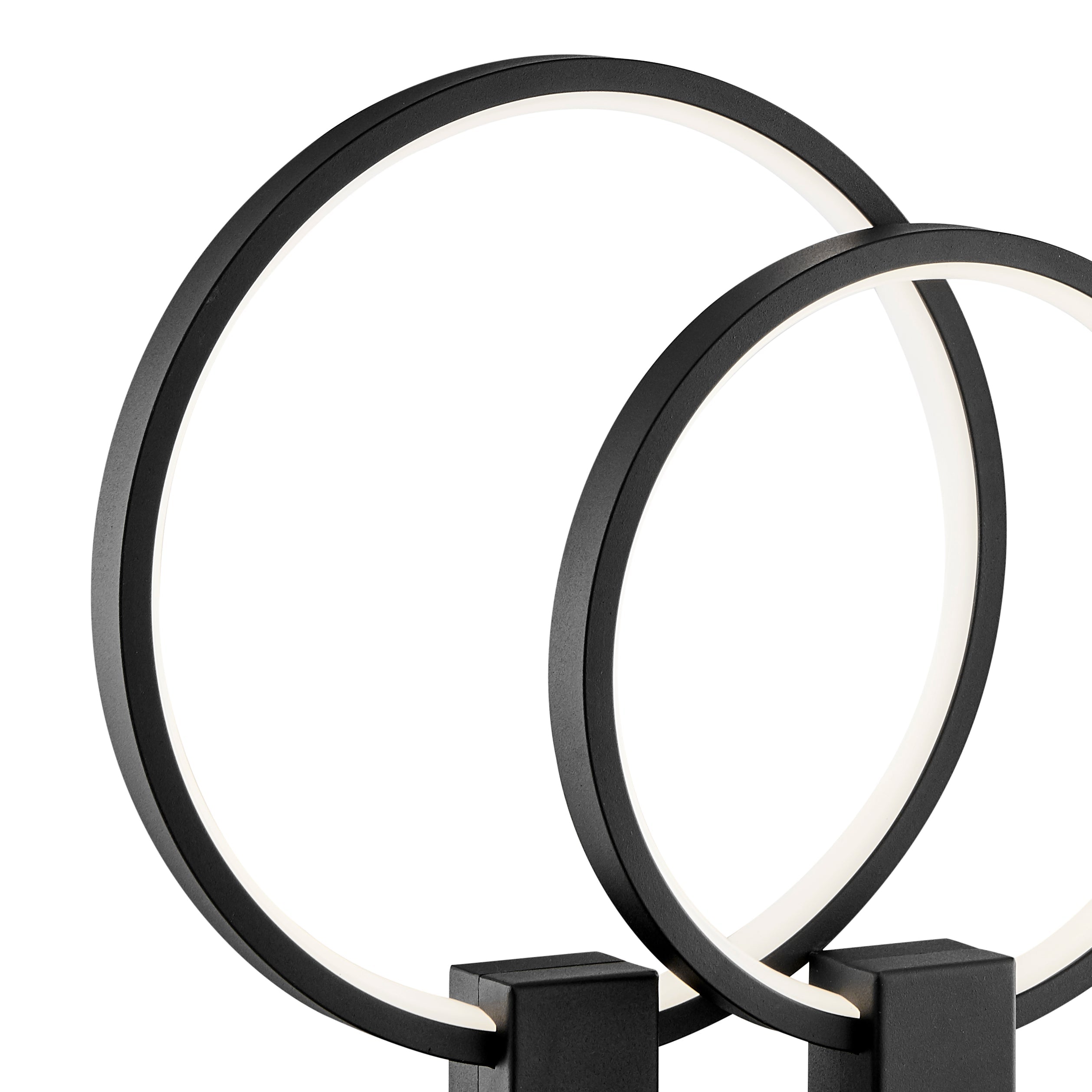 Hong Kong LED Short Table Lamp | Matte Black
