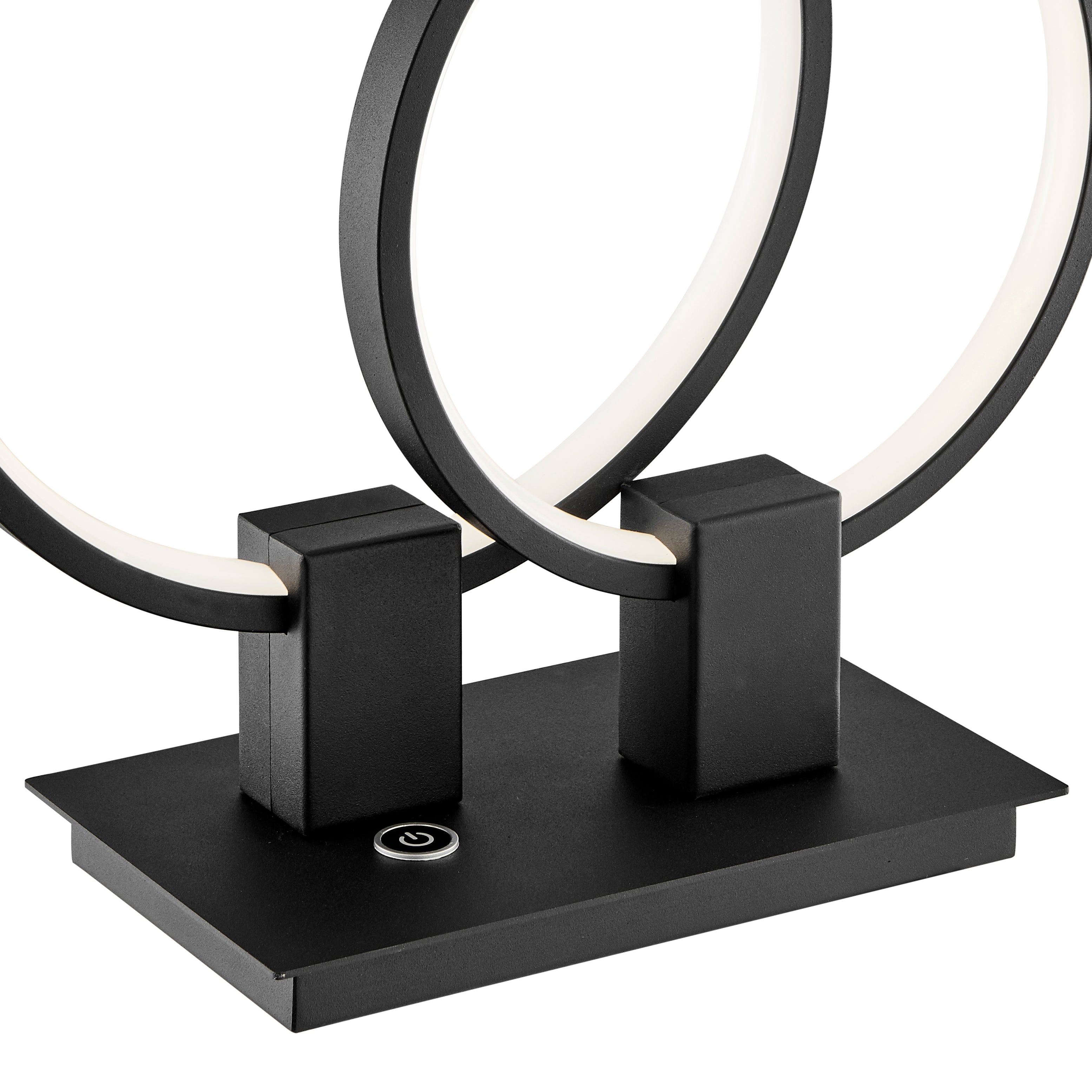 Hong Kong LED Short Table Lamp | Matte Black