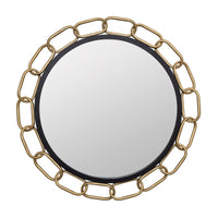 Chains of Love 30-in Round Wall Mirror