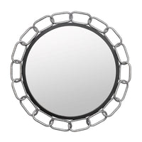Chains of Love 30-in Round Wall Mirror