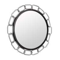 Chains of Love 30-in Round Wall Mirror