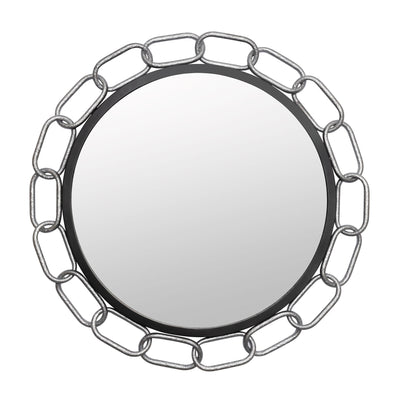 Chains of Love 30-in Round Wall Mirror