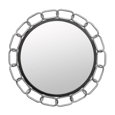 Chains of Love 30-in Round Wall Mirror