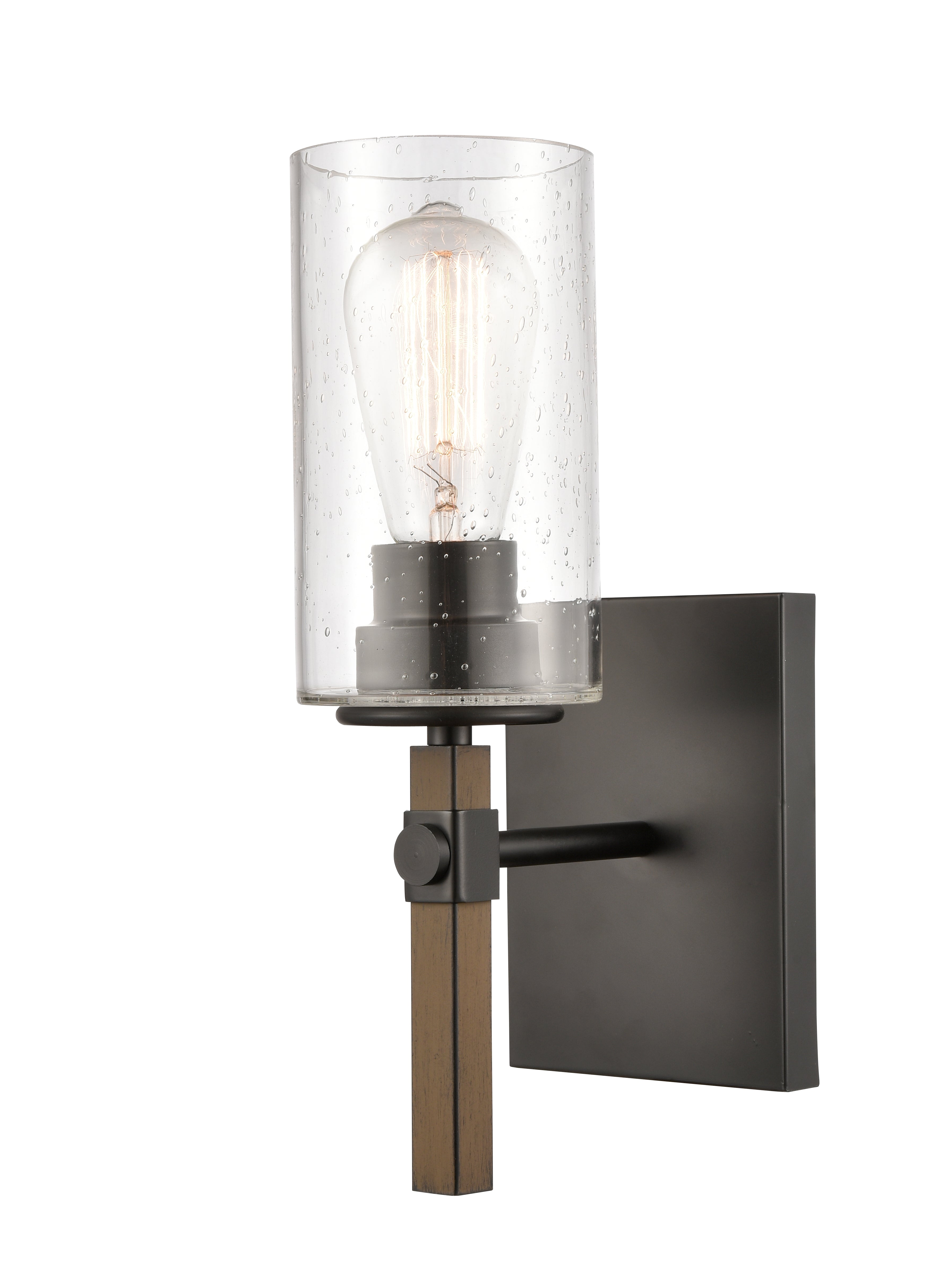 Auralume Bath Vanity Light Glass Steel