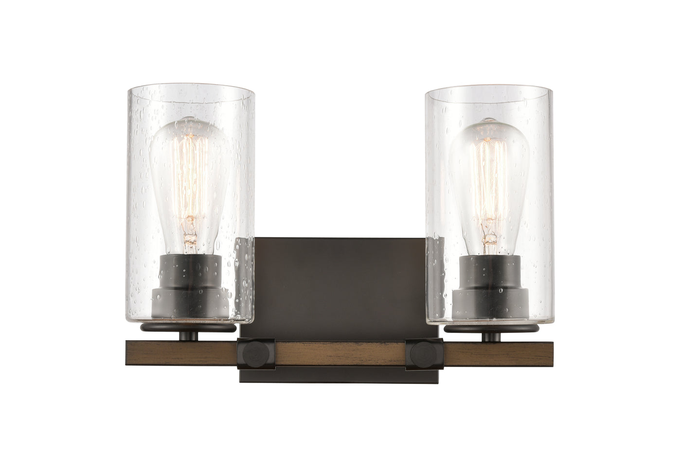 Auralume Bath Vanity Light Glass Steel