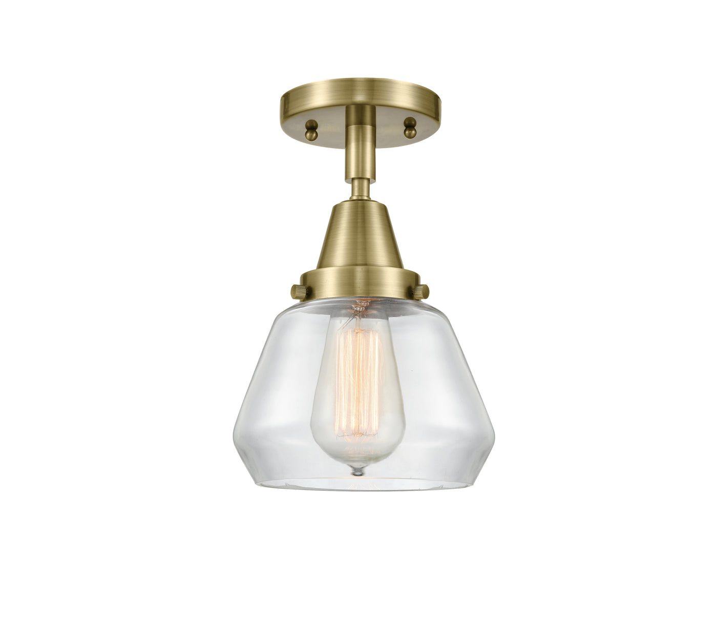 Caden Semi-Flush Mount Brushed Nickel