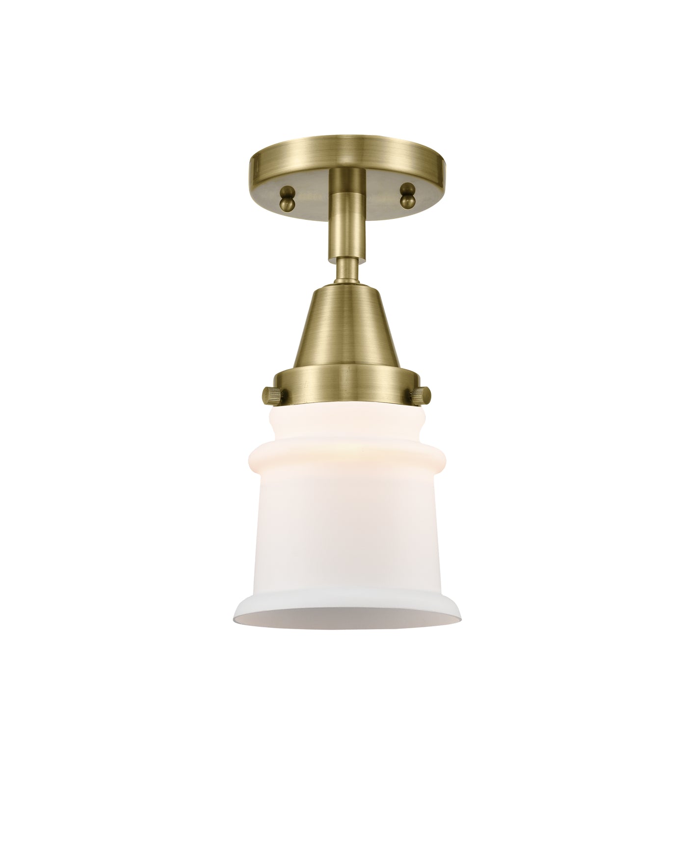Caden Semi-Flush Mount Brushed Satin Nickel