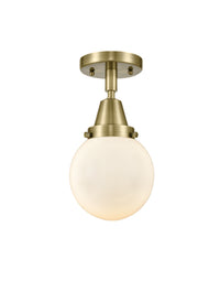 Caden Semi-Flush Brushed Satin Nickel