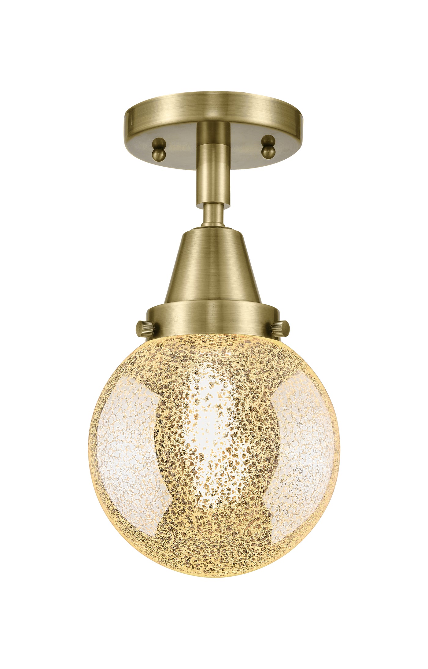 Caden Semi-Flush Brushed Satin Nickel