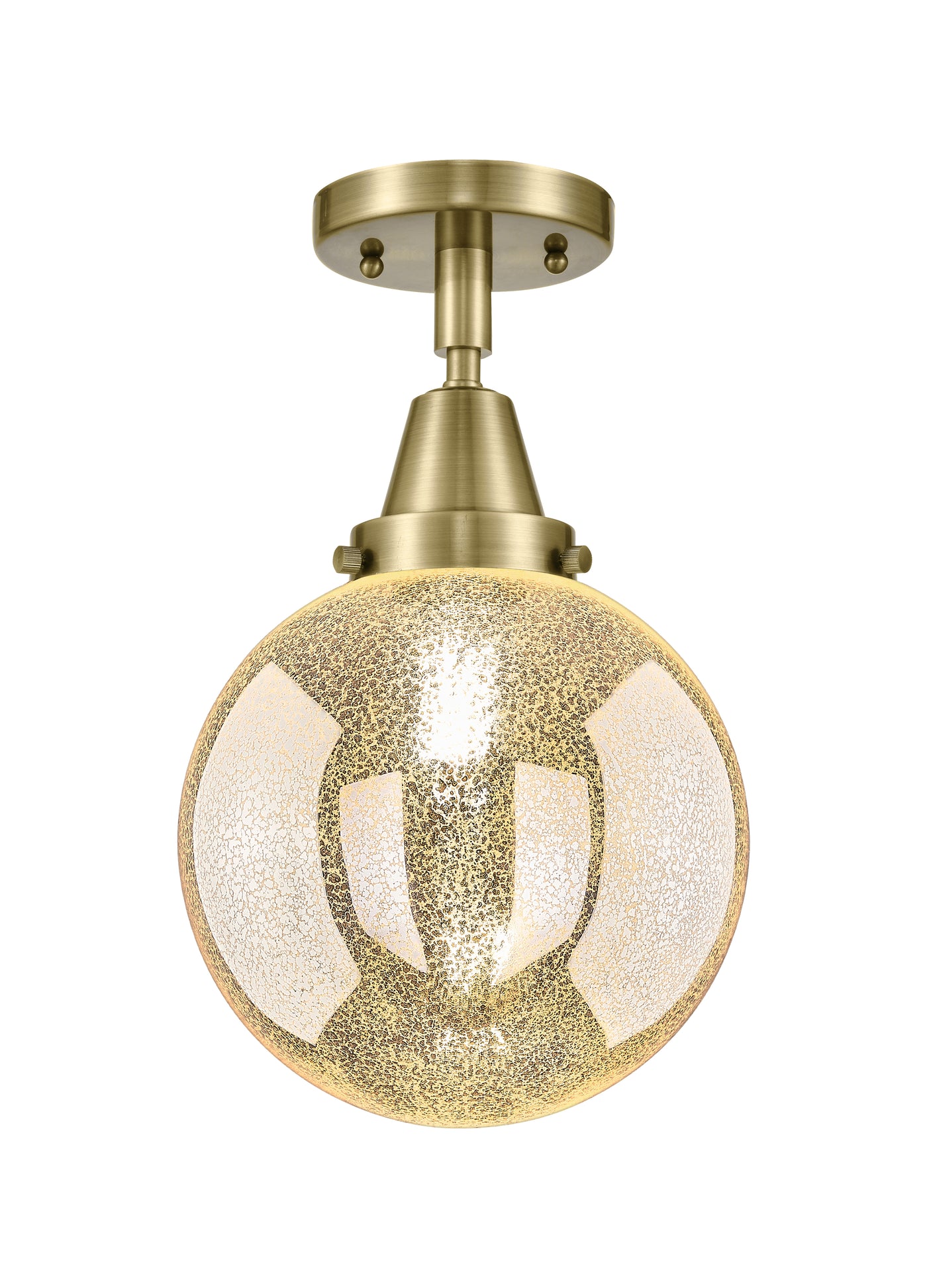 Caden Semi-Flush Mount Brushed Satin Nickel