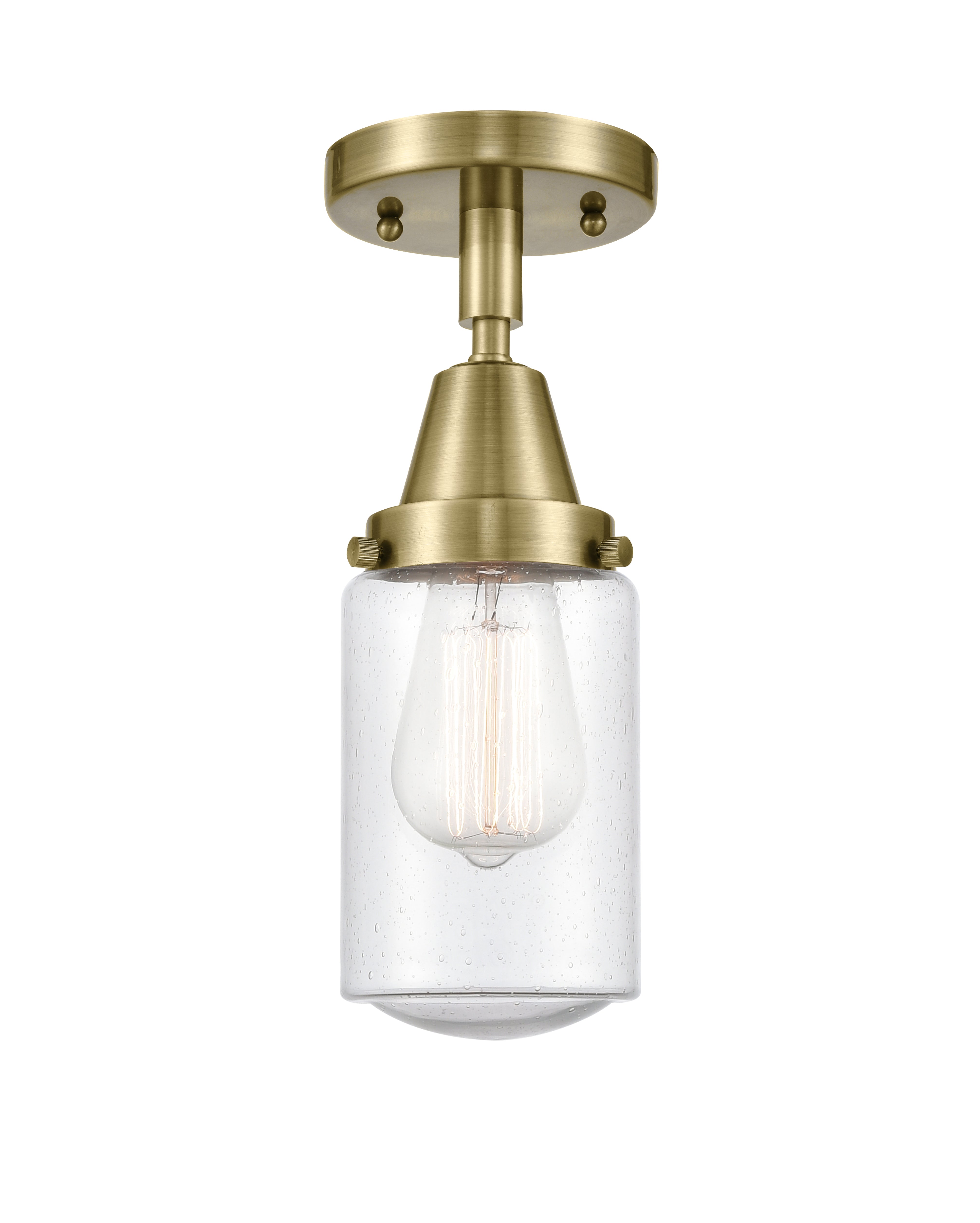 Caden Semi-Flush Mount Brushed Nickel
