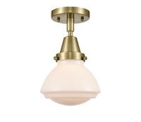 Caden Semi-Flush Mount Brushed Satin Nickel